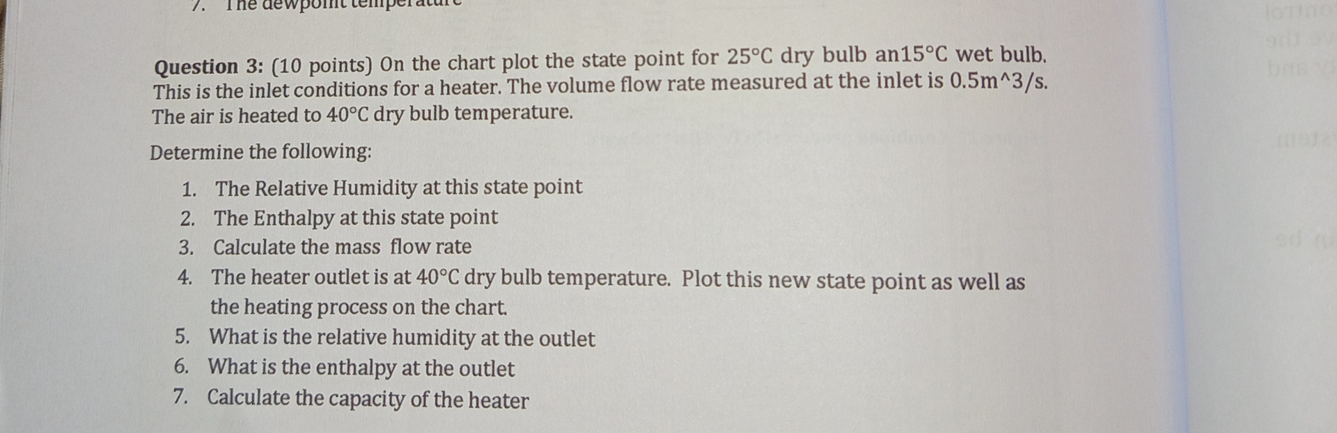 Solved Question 3: (10 ﻿points) ﻿On the chart plot the state | Chegg.com