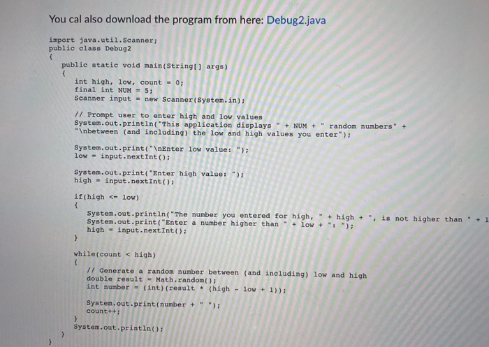 Solved EQ Question 19 (8 points) The program that follows | Chegg.com