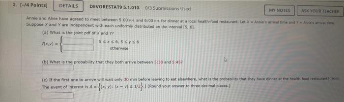 Solved 5 Uppose X And Y Are Independent With Each Uniformly 