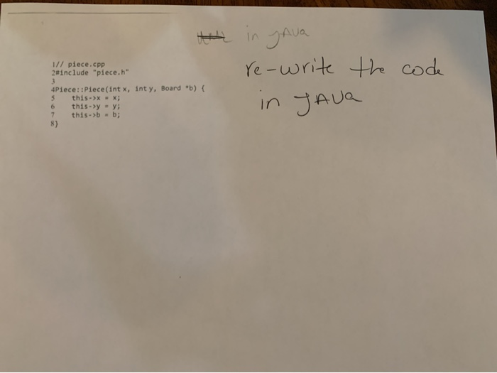 Solved re-write the code in JAVA 1 // main.cpp 2 #include 3 | Chegg.com