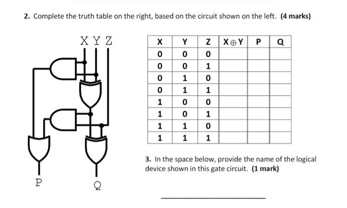 Solved 1. Complete the following circuit diagram to | Chegg.com
