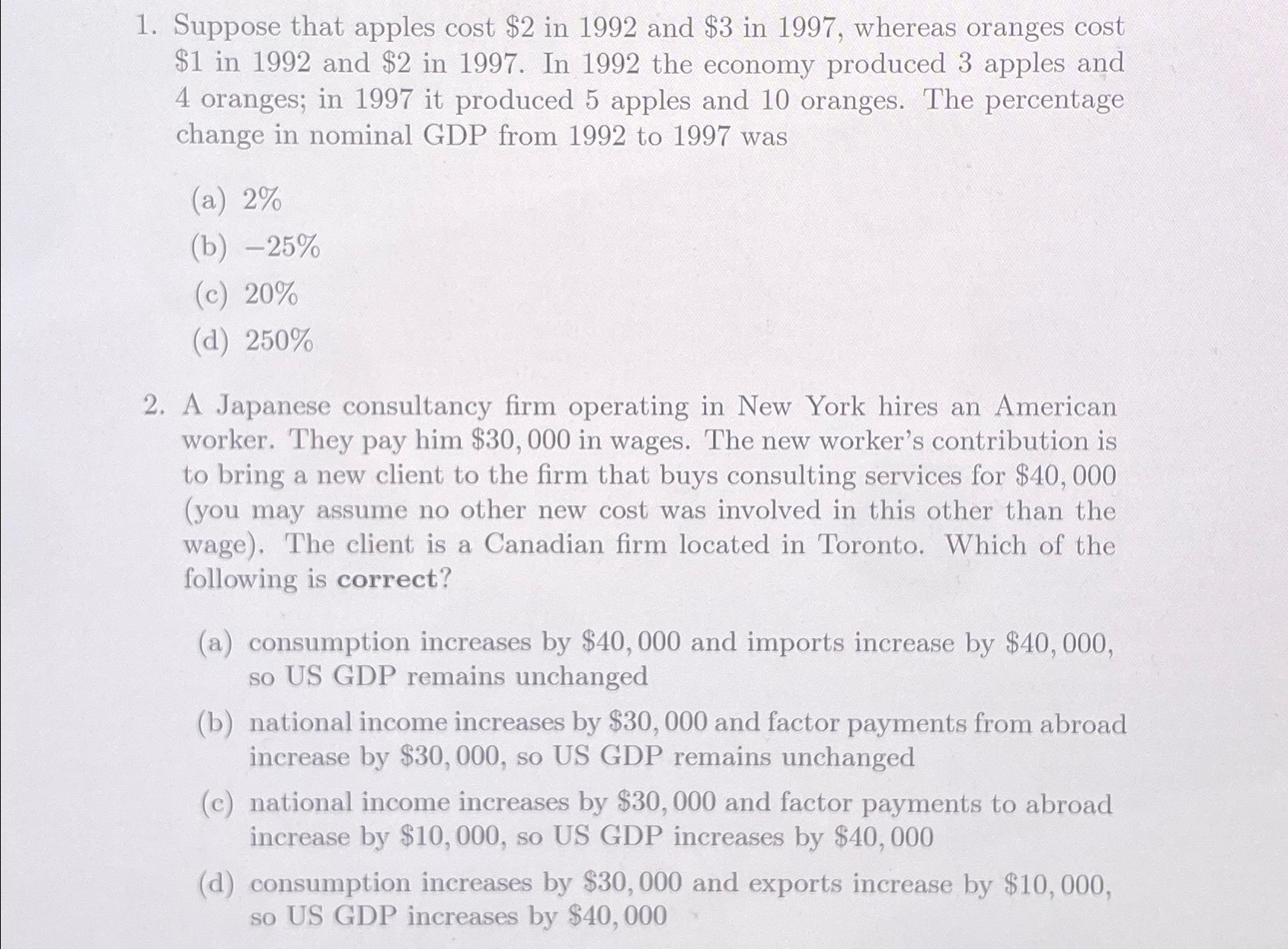 Solved Please answer the Following multiple-choice questions | Chegg.com