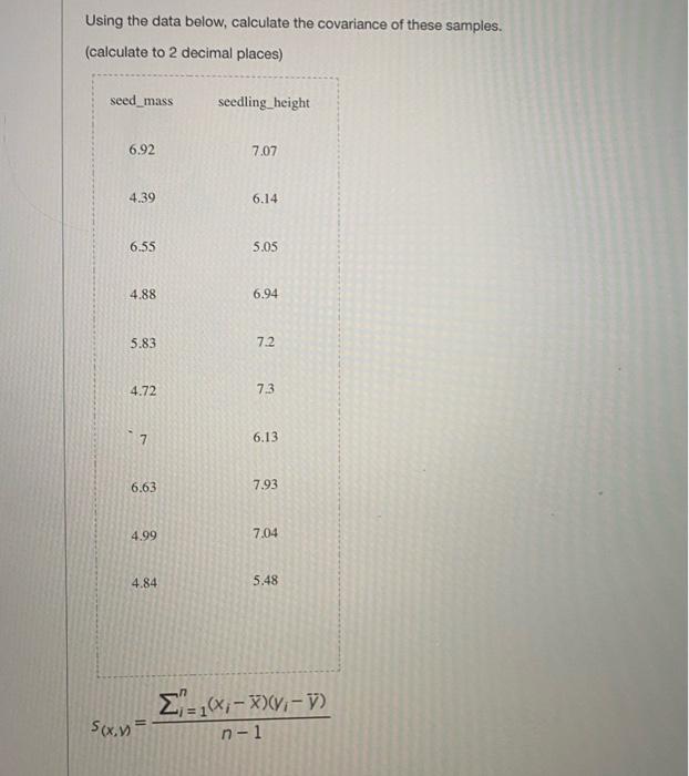 solved-using-the-data-below-calculate-the-covariance-of-chegg