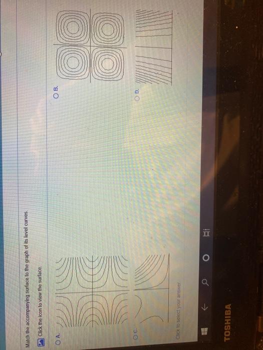 Solved Match the accompanying surface to the graph of its | Chegg.com