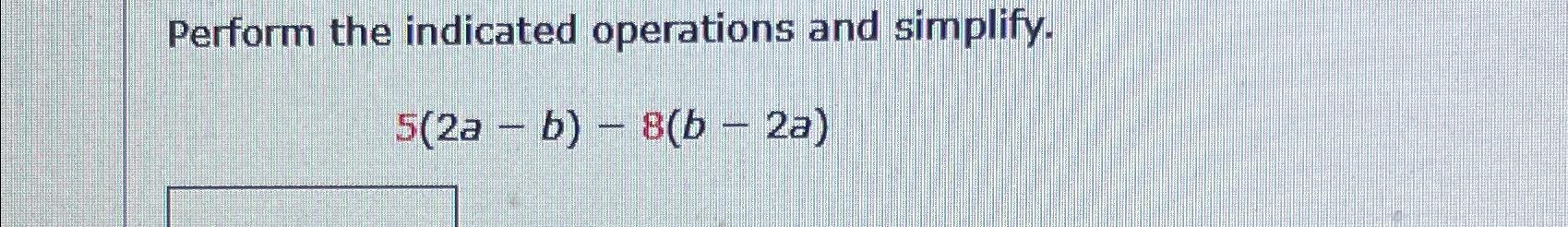 Solved Perform the indicated operations and | Chegg.com