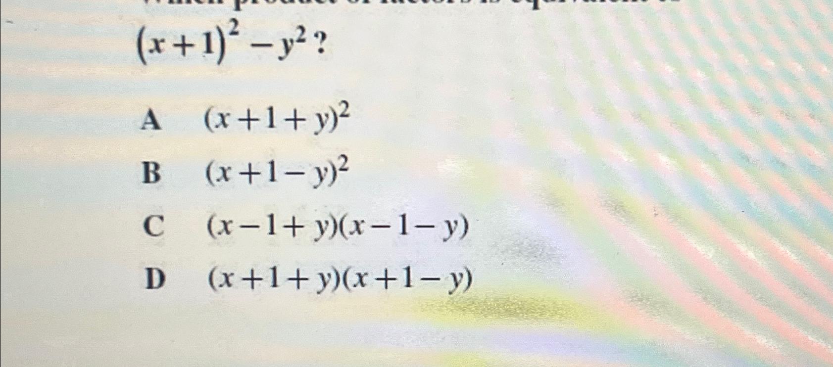 Solved X 1 2 Y2 A X 1 Y 2b X 1 Y 2c X 1 Y X 1 Y D Chegg