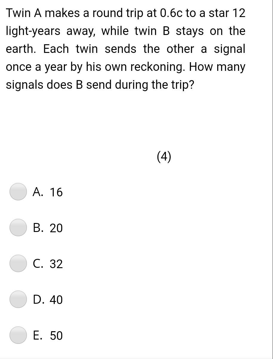 solved-twin-a-makes-a-round-trip-at-0-6c-to-a-star-12-chegg