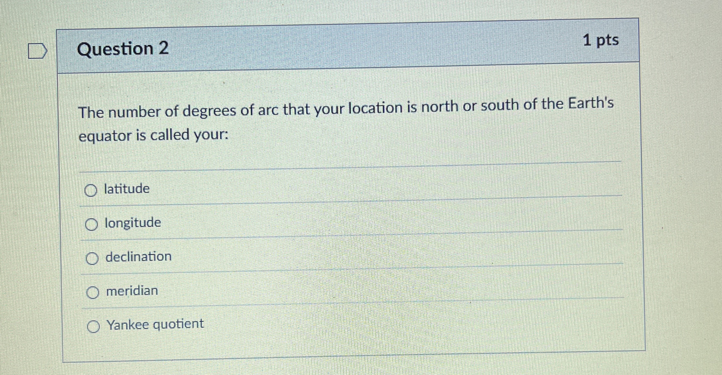 Solved Question 2The number of degrees of arc that your