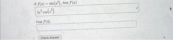 if \( f(n)=\sin \left(x^{5}\right) \)