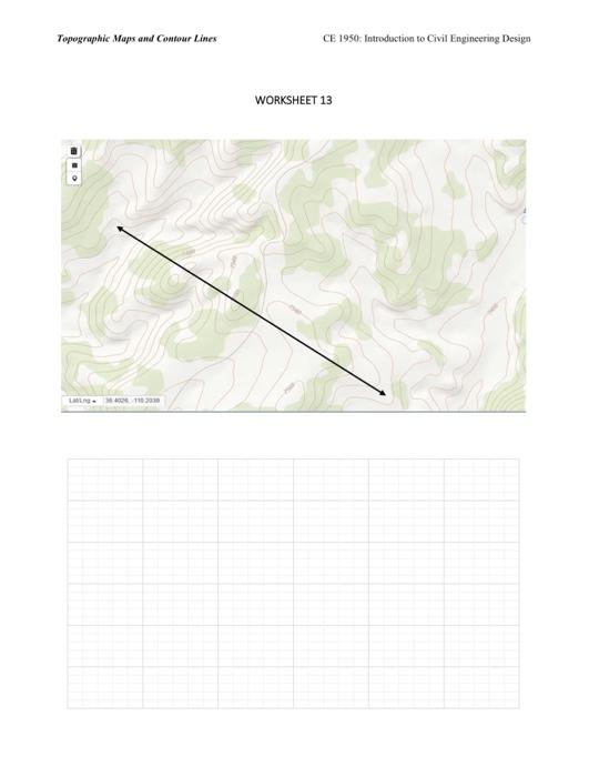 Draw the profiles along the lines shown on the first | Chegg.com