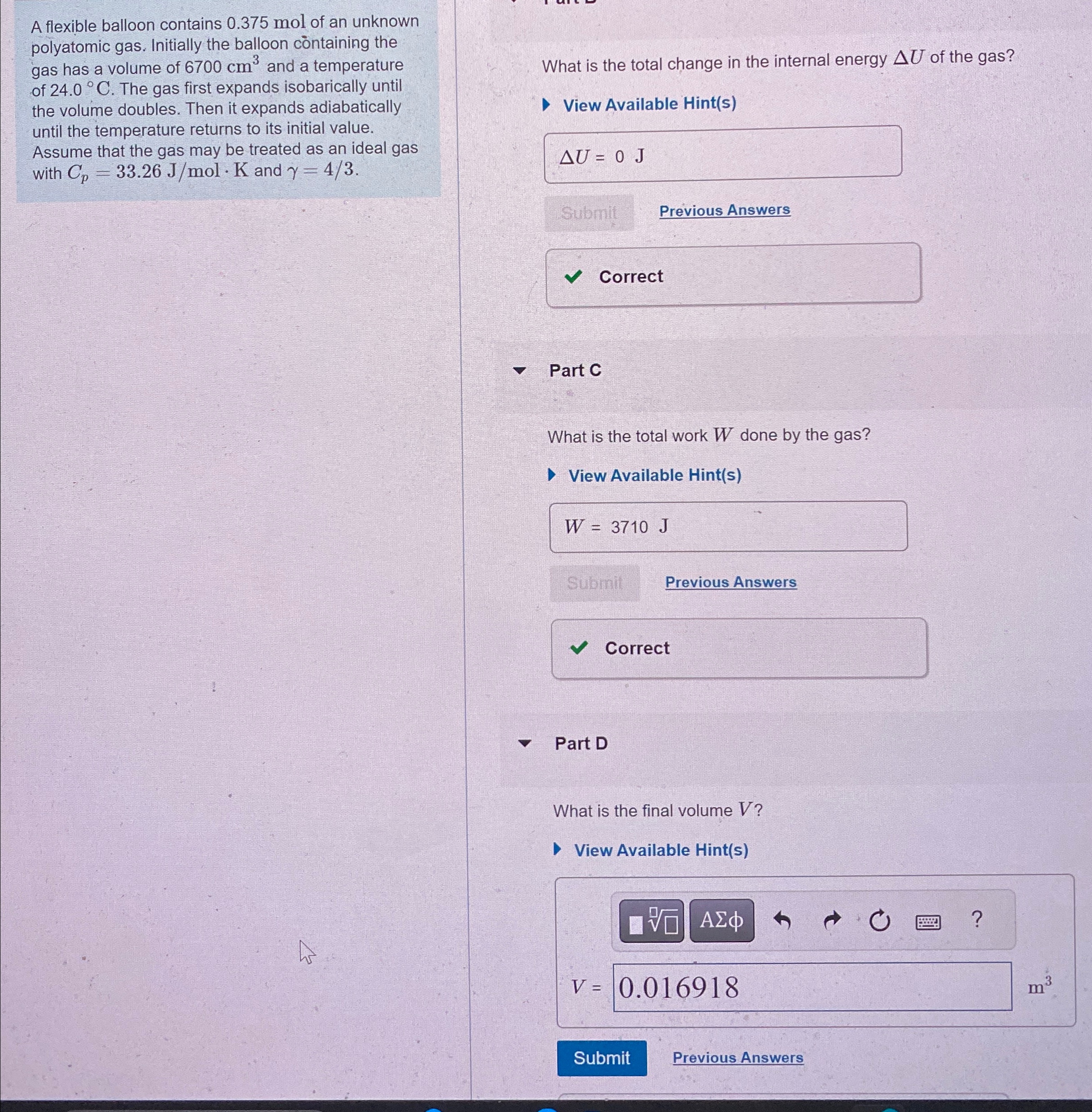 Solved Please help with part D | Chegg.com