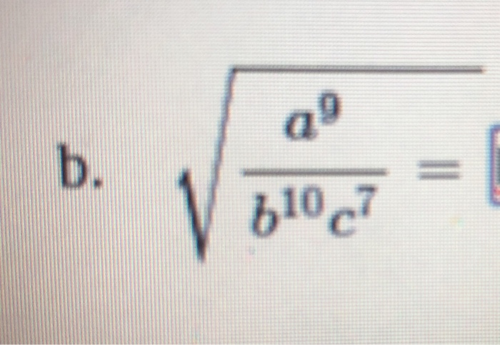 Solved Simply The Following Radicals To Obtain Equivalent Chegg Com