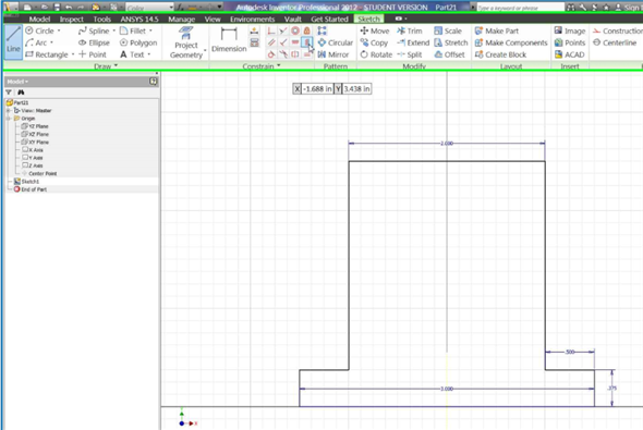 Inventor 2023 Help, To Project Geometry from a Drawing View to a Sketch