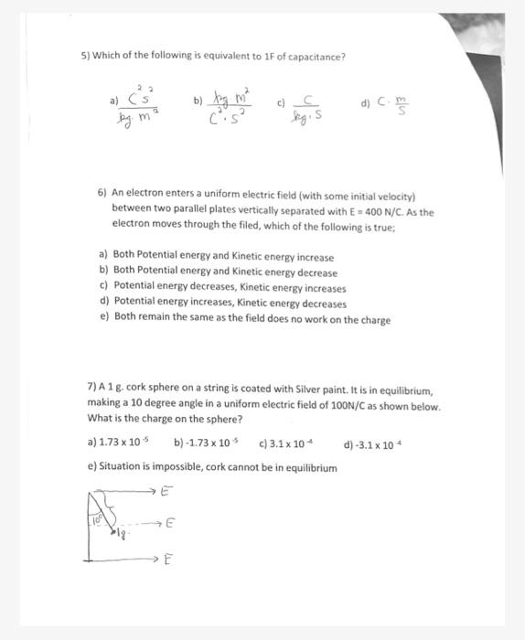 Solved I am doing practice problems in preparation for the | Chegg.com