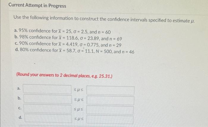 Solved Current Attempt in Progress Use the following | Chegg.com