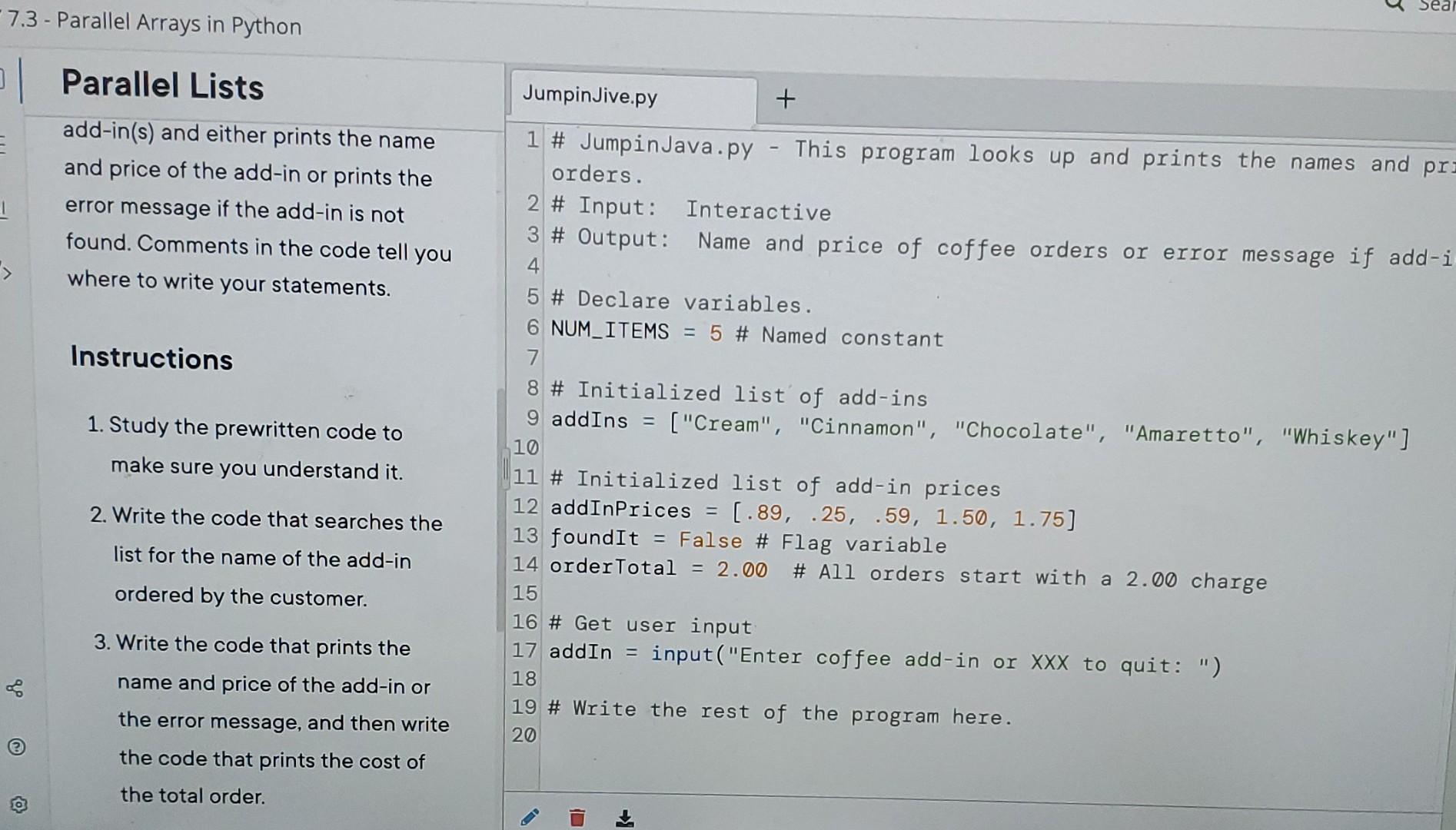 python parallel assignment