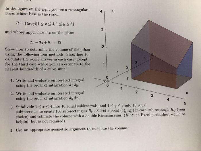 Solved In the figure on the right you see a rectangular | Chegg.com