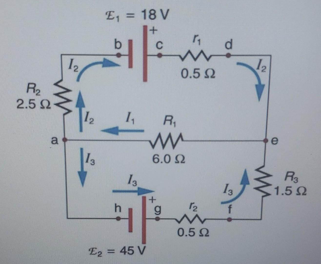 Solved Apply Ohm's And Kirchhoff's Law To Solve The Circuit. | Chegg.com