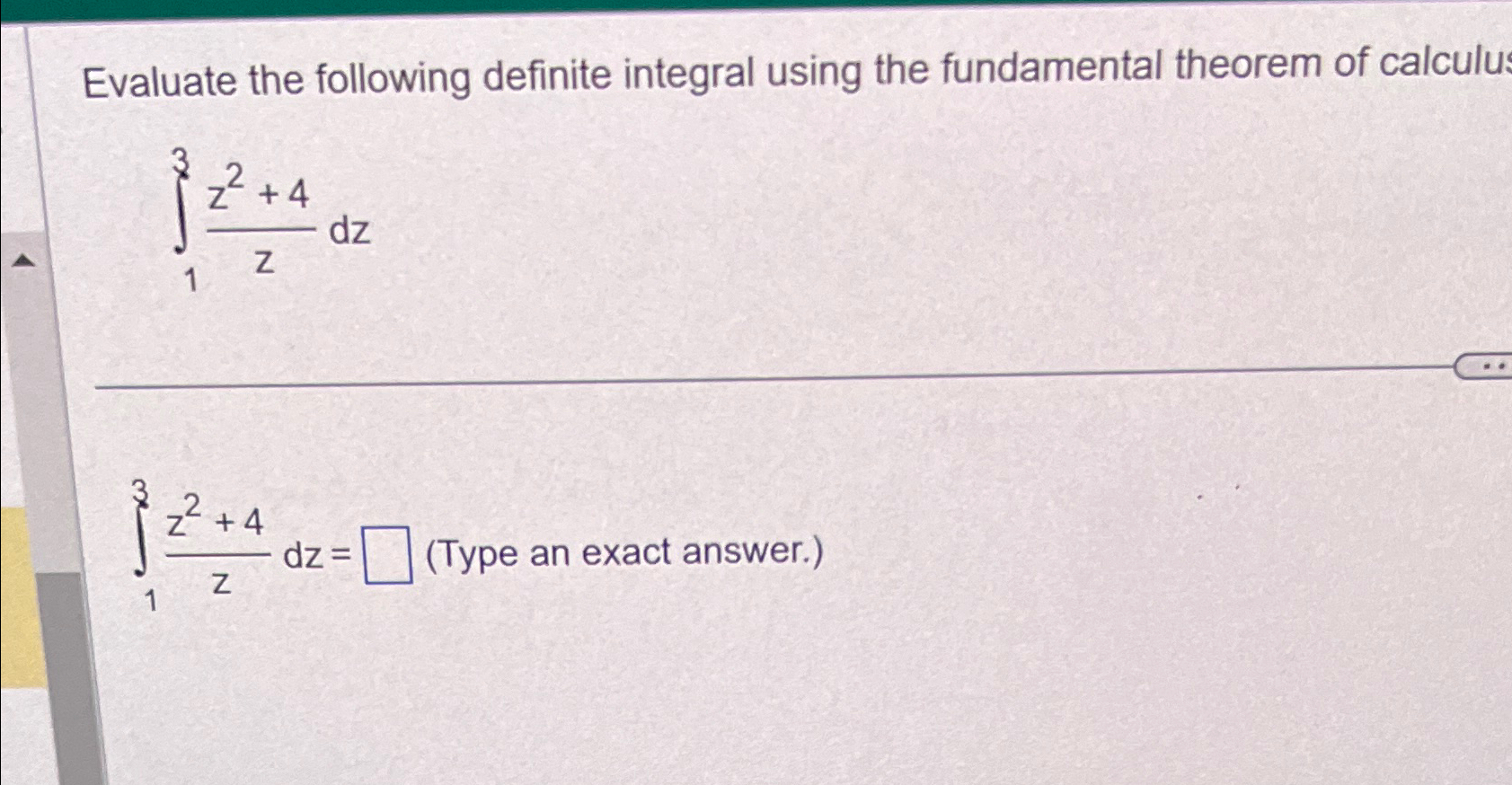 Solved Evaluate the following definite integral using the | Chegg.com