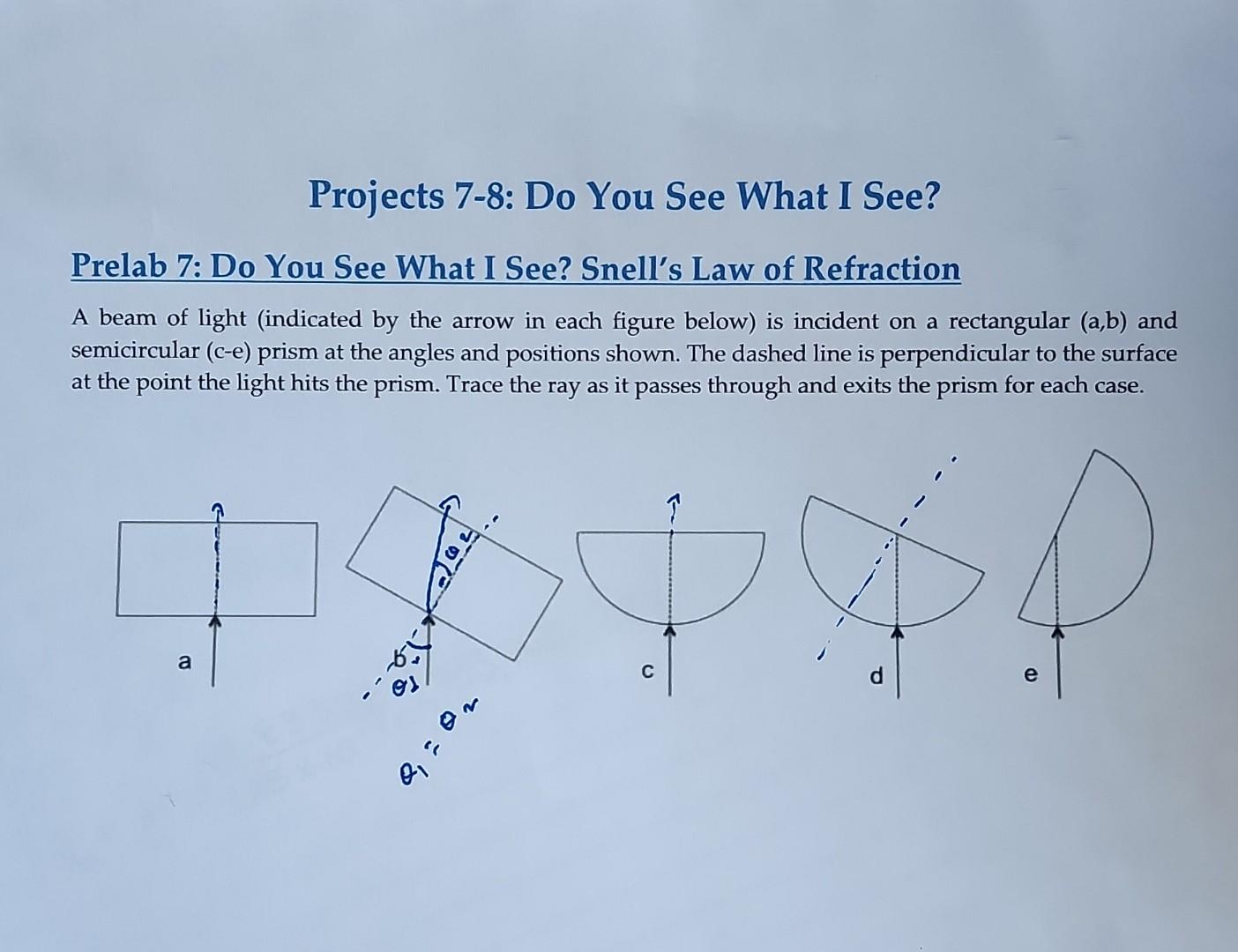 Solved A beam of light (indicated by the arrow in each