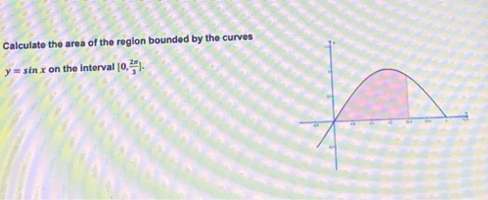 Solved Calculate the area of the region bounded by the | Chegg.com