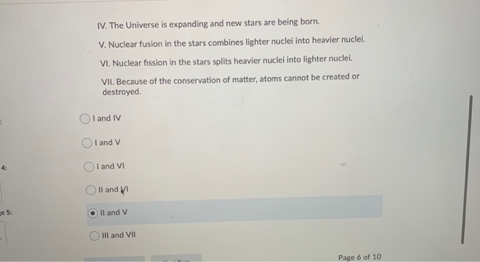 Solved Question 6 (1 point) Saved Select the correct | Chegg.com