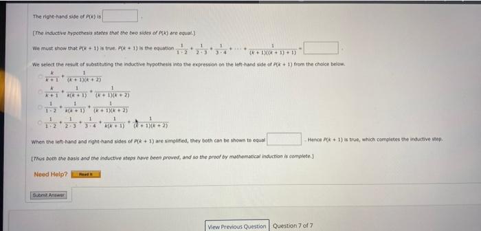 Proof by Induction  STEP Support Programme