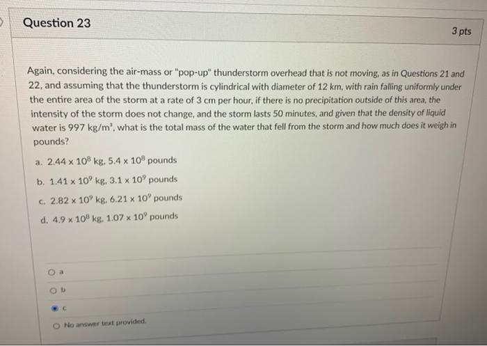Solved For this problem and for the problems in Question 22 | Chegg.com