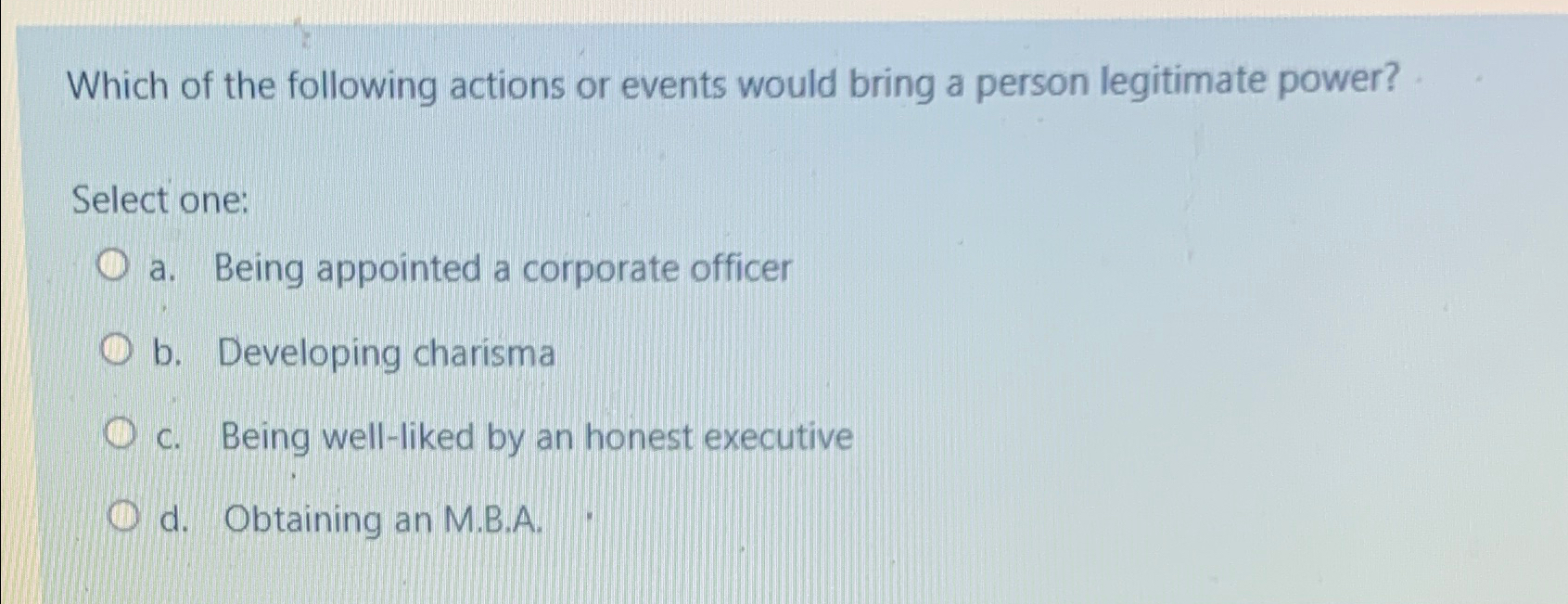 Solved Which of the following actions or events would bring | Chegg.com