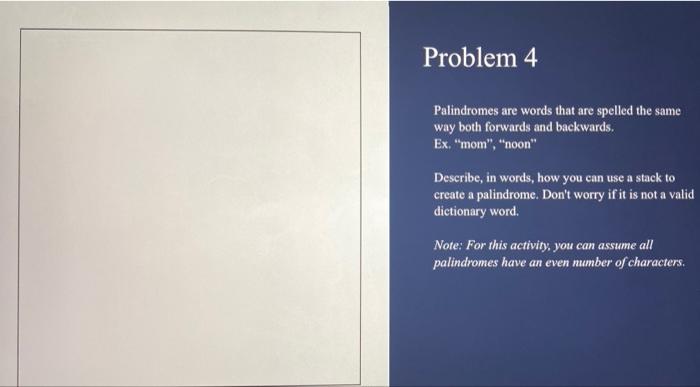 Solved Problem Solving Problem >>> HAPPY PALINDROME DAY! | Chegg.com