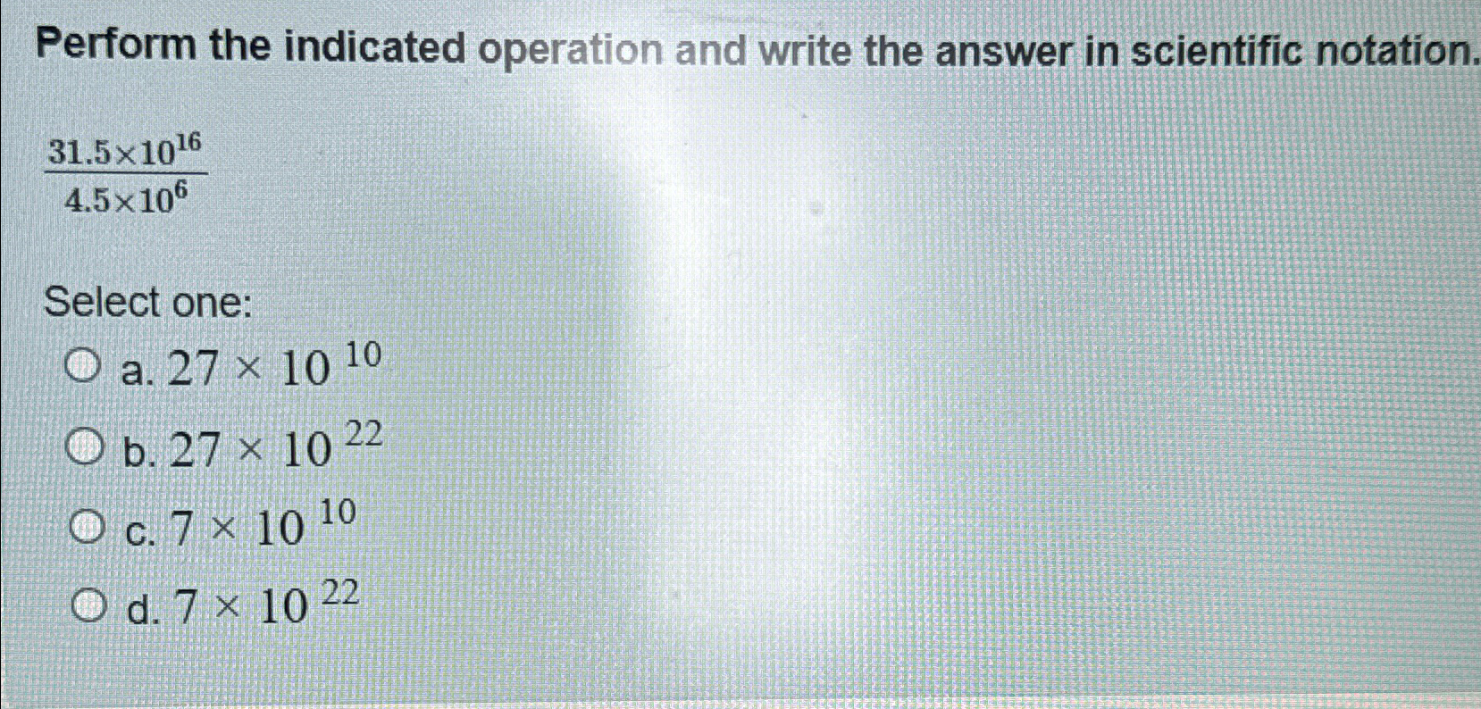 Solved Perform the indicated operation and write the answer | Chegg.com