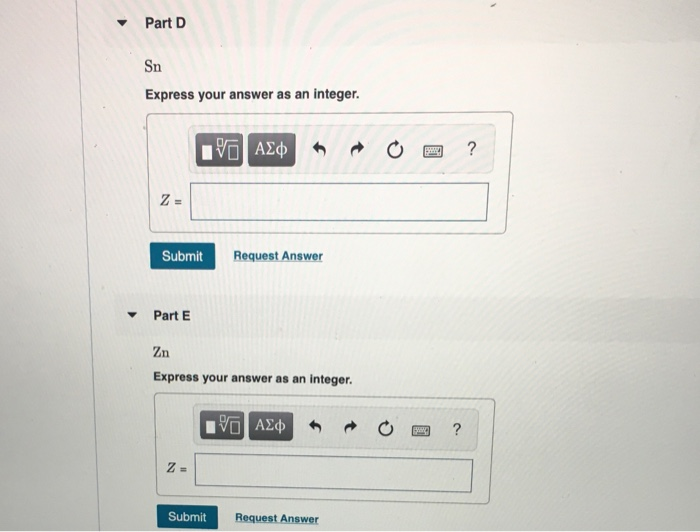 Solved Fr Express your answer as an integer. ΟΙ ΑΣΦ ? Z = | Chegg.com