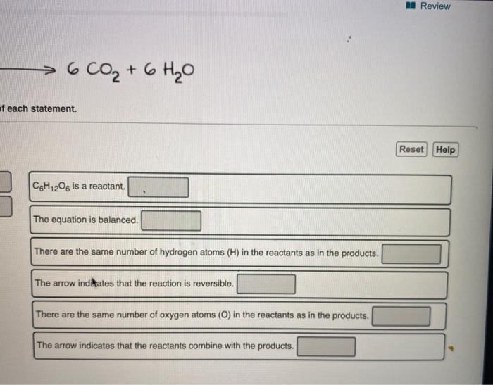Solved RB Review Evaluate this chemical equation. CH2 + 2
