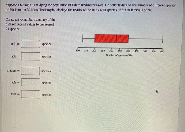 Solved Suppose A Biologist Is Studying The Population Of | Chegg.com