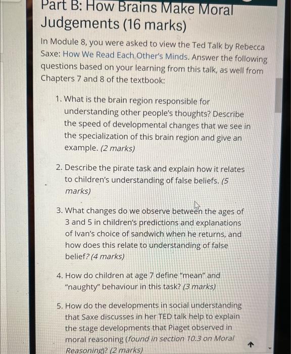 Solved udgements 16 marks Module 8 you were asked to view