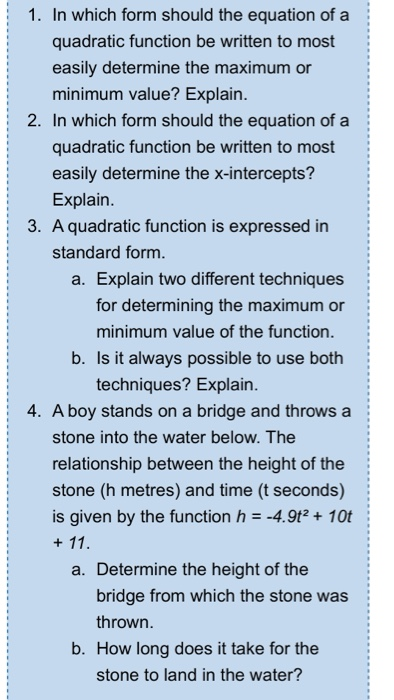 What does it mean for a quadratic function to have a double zero? - Quora