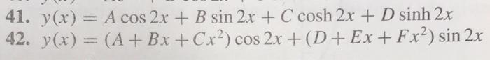 Solved In Problems 39 through 42, find a linear homogeneous | Chegg.com