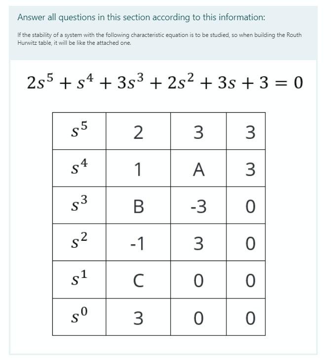 Solved Answer all questions in this section according to | Chegg.com