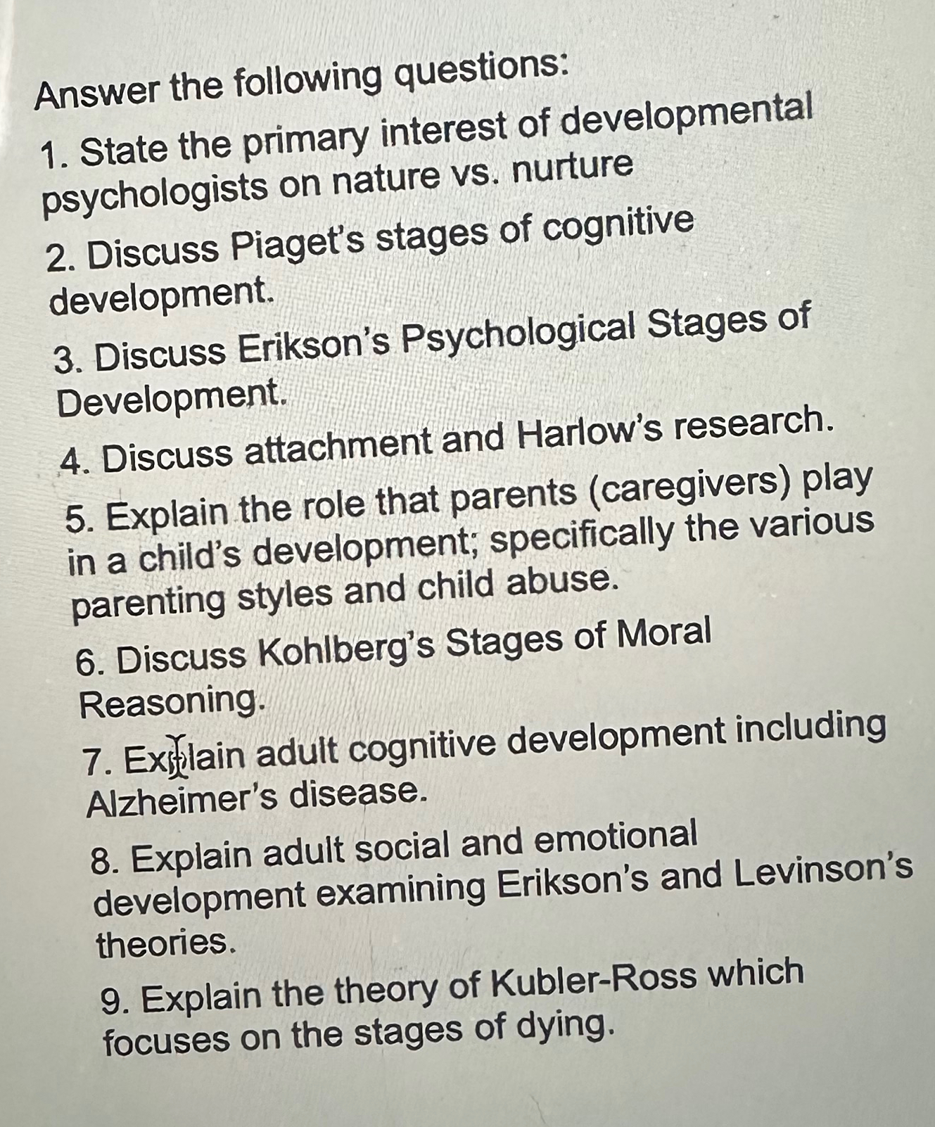 Solved Answer the following questions State the primary Chegg