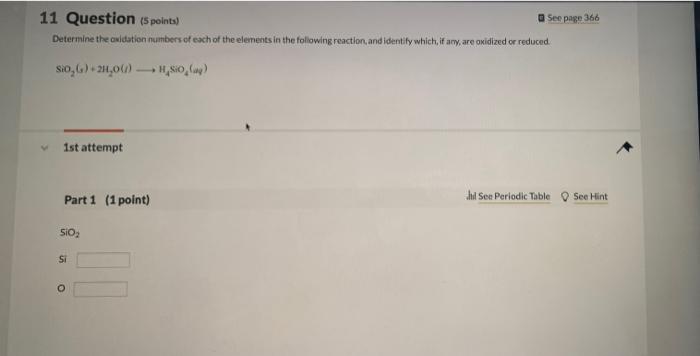 Solved 11 Question (5 point See page 366 Determine the | Chegg.com