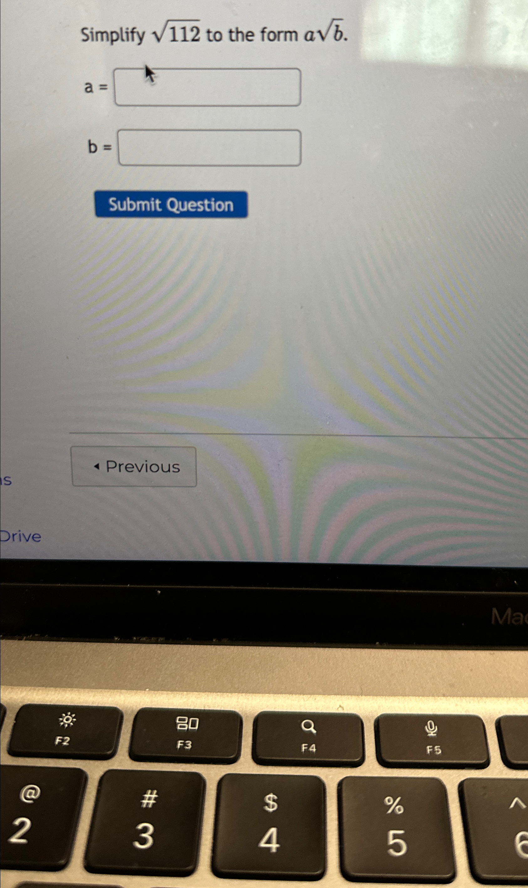 Solved Simplify 1122 ﻿to the form ab2.a=b= | Chegg.com
