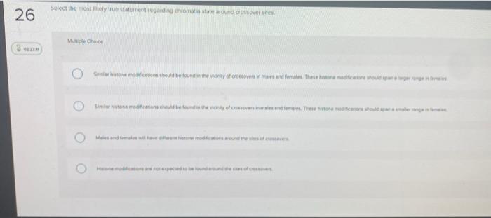 Solved Select the most likely true statement regarding | Chegg.com