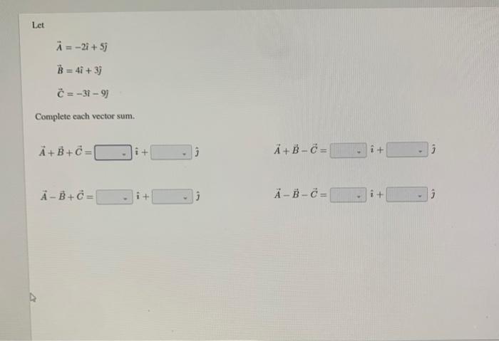 Solved Let A 2 5 B 41 3 ĉ 31 9 Complete Cach V Chegg Com