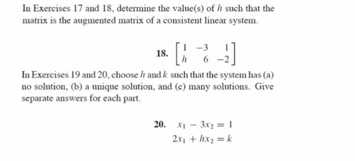 Solved Row reduce the matrices in Exercises 3 and 4 to Chegg