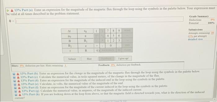 Solved can you please answer all parts to this question | Chegg.com