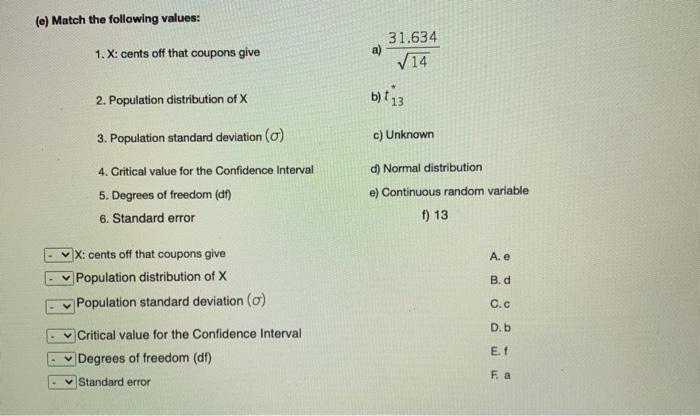 Solved QUESTION 18 (d) Construct a 95% confidence interval | Chegg.com