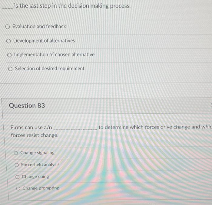 Solved 1 quizzes 294212 take Uncertainty is by far the most