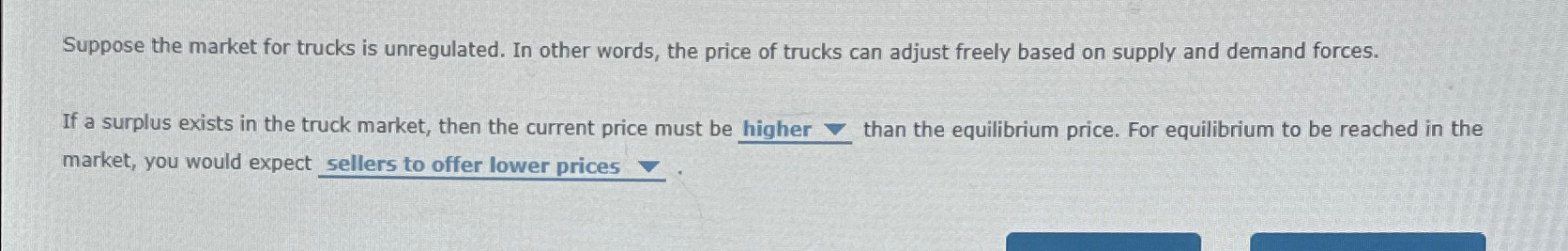 Solved Suppose the market for trucks is unregulated. In | Chegg.com