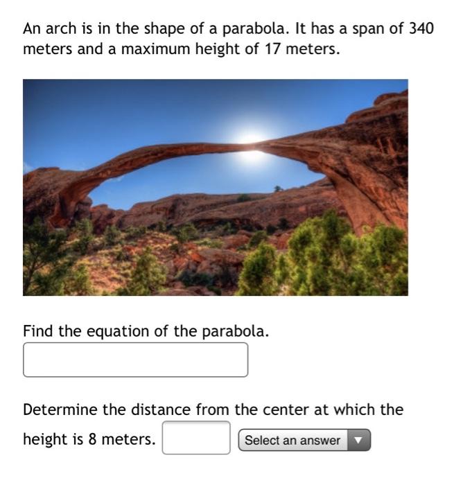 parabolas in nature