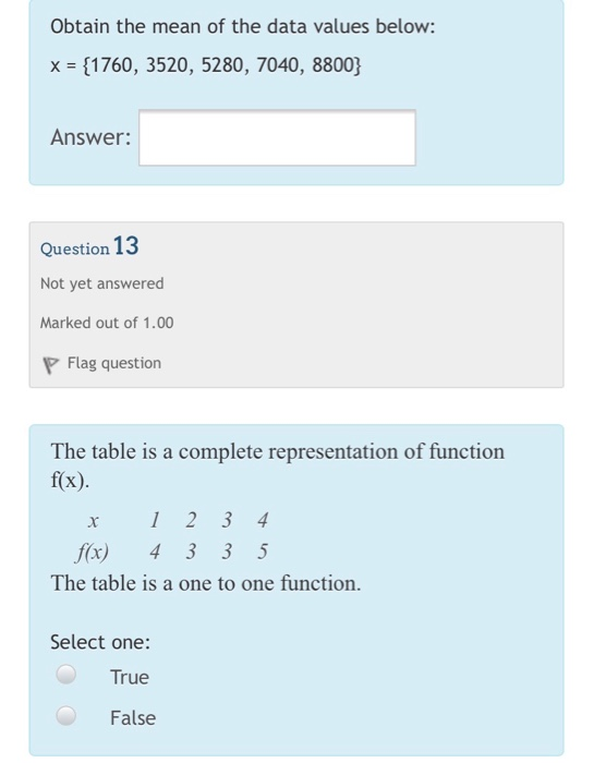 Solved Obtain the mean of the data values below: x = {1760, | Chegg.com